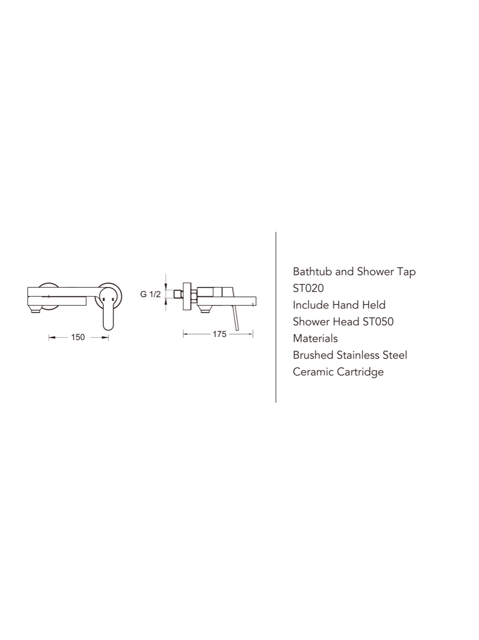Faucet with diverter-ST020