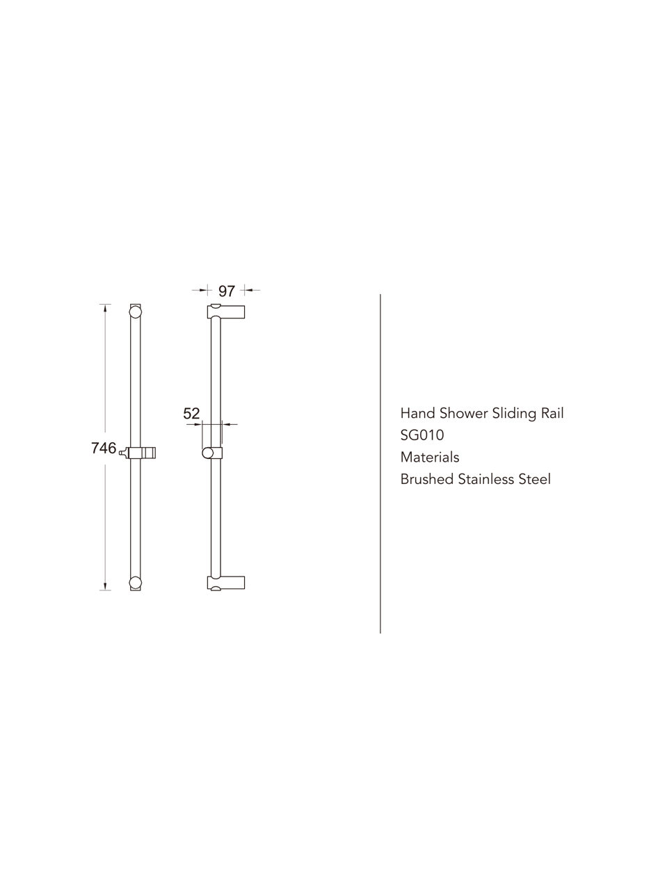 Shower Extension Rod-SG010