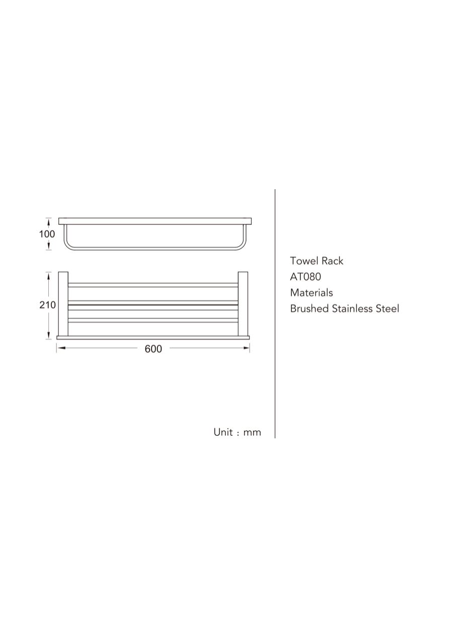 Deluxe Towel Rack-AT080