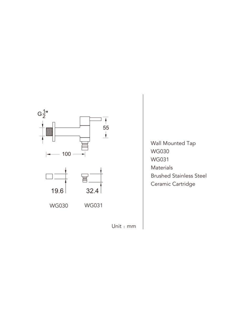Spigot - 1/2 -WG030