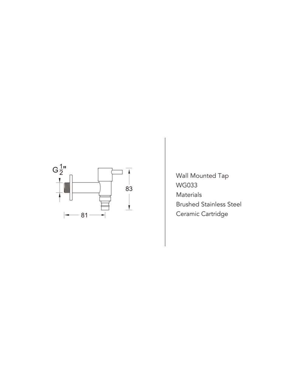 Spigot - 1/2 -WG033