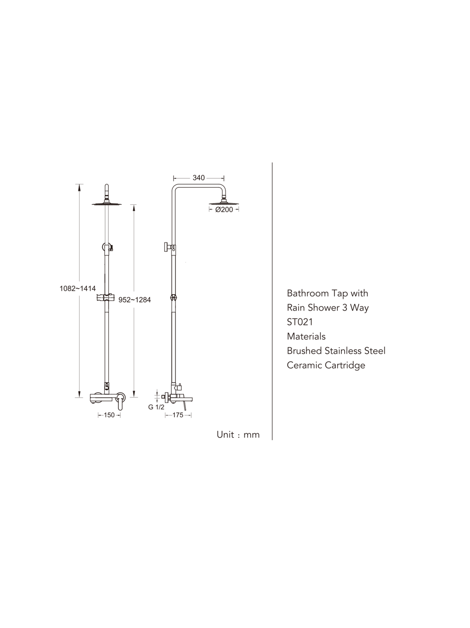 Shower Tower kit-ST021