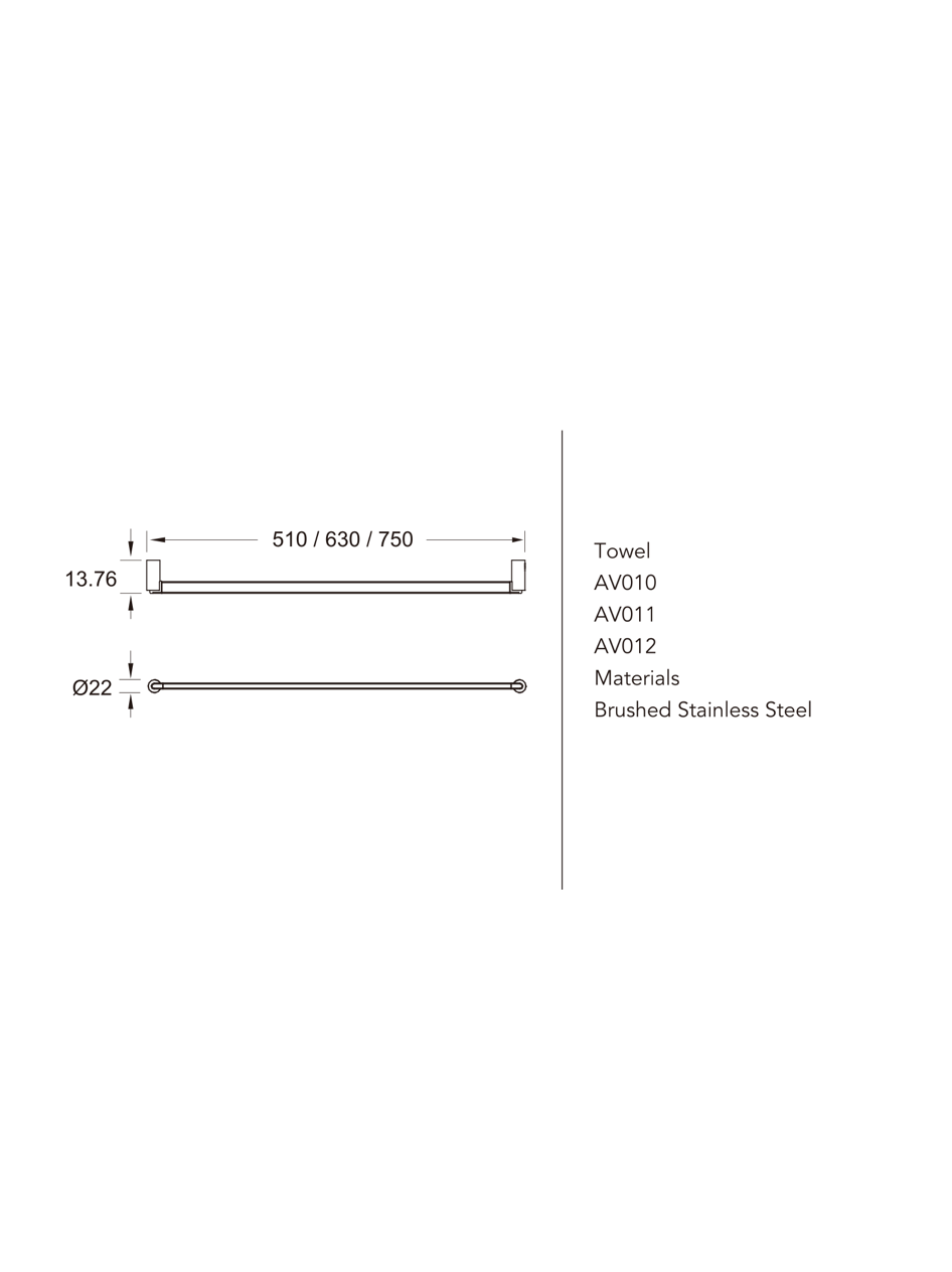 Towel Rack(AV010-AV012)